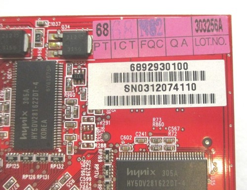 Scheda grafica Gigabyte GV-R9200NF, rev. 1.0, 128M DDR AGP, ATI RADEON 9200 - Picture 9 of 9