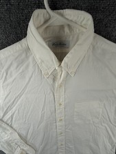 Brooks Brothers VTG Special Order White Long Sleeve Button Up Shirt Size 16