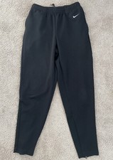 Vintage 90s Nike White Tag Black Sweatpants Mens Size Small Stitched Swoosh Logo