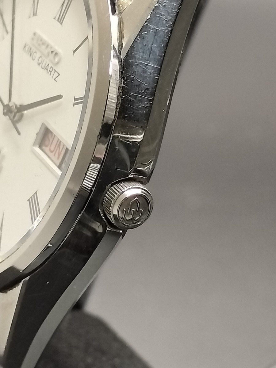 SEIKO KING QUARTZ DAY DATE ビンテージ　レア　稼働品 1976 Seiko King Quartz 4822-8010 Dress Watch | DC Vintage