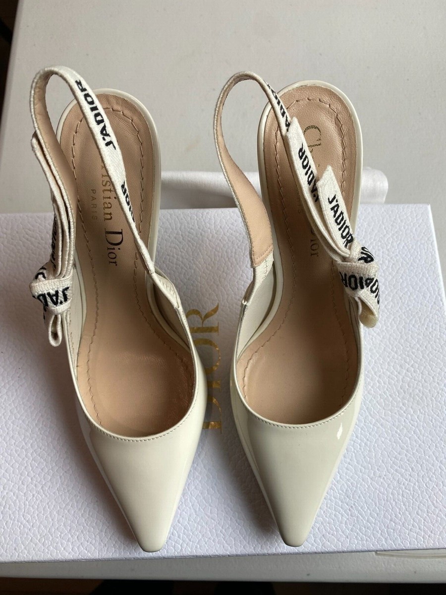 DIOR ハイヒール Dior J'Adior Ribbon ハイヒールスリングバックシューズ (ヒール