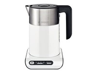 Bosch TWK8611P Wasserkocher Styline Mit Edelstahlapplikation - 1,5L, 2400W