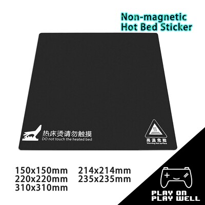 Heat Bed build plate Sheet paper w/ 3M Tape For 3D Printer Ender 3 5 Anet A6 A8