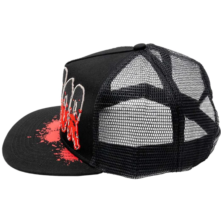 Kreepsville 666 Goth Baseball Trucker Hat Cap Halloween Skull Bat