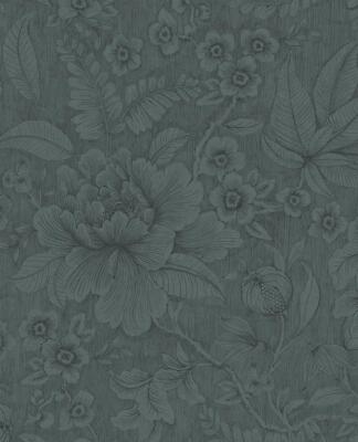 Eijffinger Tapete 333105 Pip Studio 6 blau Blüten Blumen Vlies Vliestapete