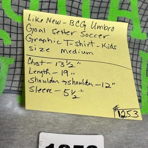 Nice! Umbro Goal Getter Soccer Graphic T-Shirt Activewear Tee Kids Size Medium - Picture 9 of 9