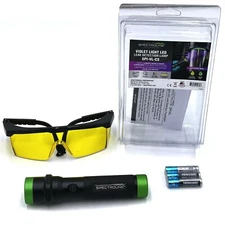 Spectroline SPI-VL-CS Violet Light LED Leak Detection Flashlight
