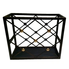 Metal Free Standing Magazine Rack