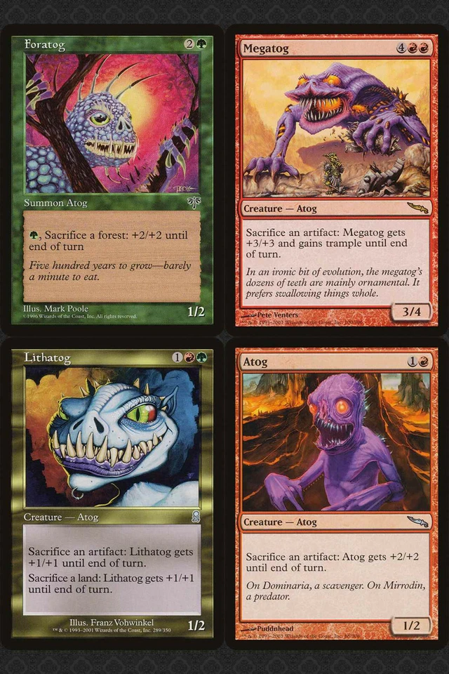 Atog Tribal Infect Commander Deck EDH MTG Magic Ready-to-Play Atogatog 100 Cards - Image 2 of 4