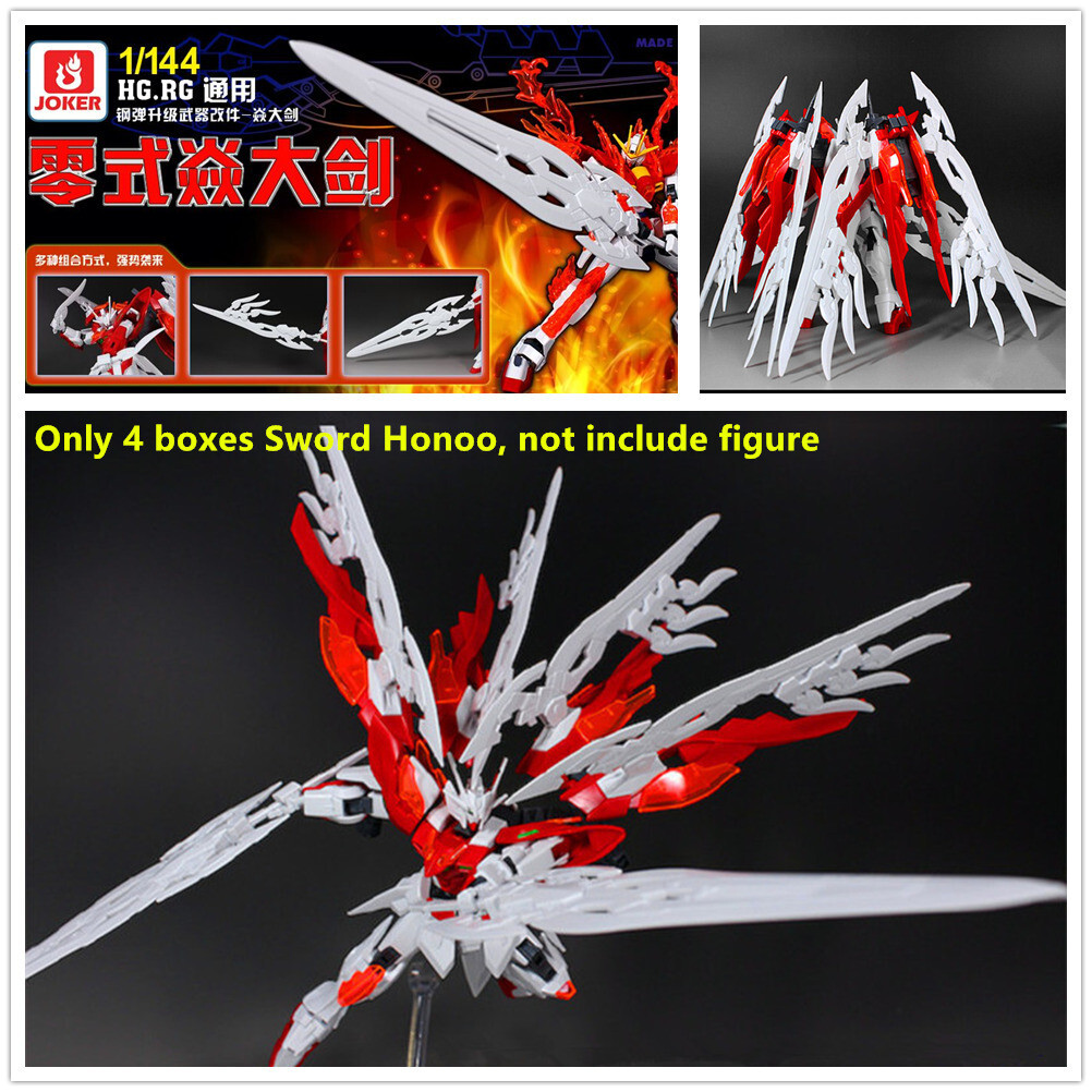 Joker Flame Sword Honoo Custom kit for 1/144 HG RG Wing zero Honoo