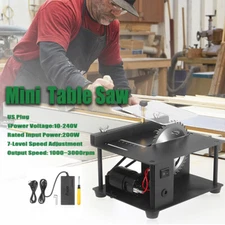 Table Saw Desktop Saw Cutter Electric Cutting Machine Without Bevel Cutting R2E0