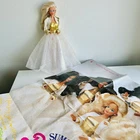 Vintage 1990 Mattel Special Edition First Annual Summit Barbie Doll W Poster