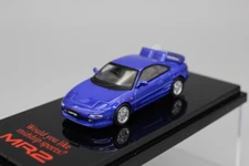 for HobbyJapan FOR Toyota For MR2(SW20)GT-S Customized Ver. Blue 1:64 Model