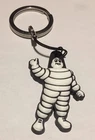 NEW @ RARE MICHELIN BIB GREETING KEYCHAIN @ PLASTIC @ NEW CONDITION!!!