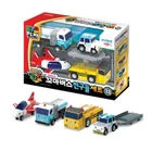 Tayo The Little Bus Friends Special Set 13 (Tug, Towing, Leaf, Wing)