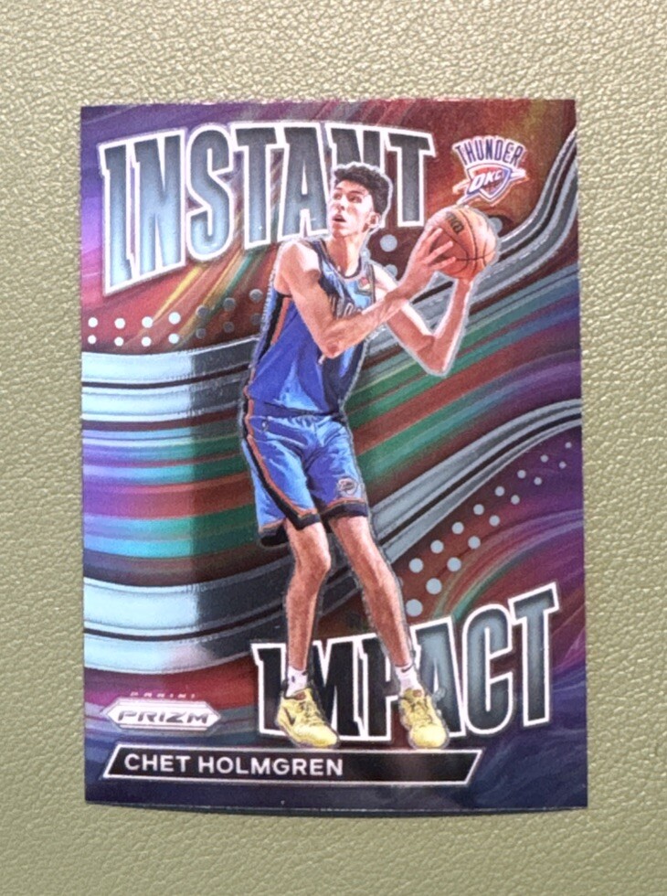 2022-23 Panini Prizm Instant Impact Prims Green #2 Chet Holmgren