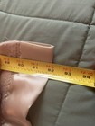 Vintage Thermal Blanket Waffle Weave Beige/Tan Satin Trim 81”x92” — photo 6