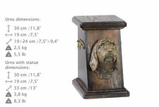 Grand Griffon Vendéen, Urne, Bronze Froid, ArtDog, DE, Type 3