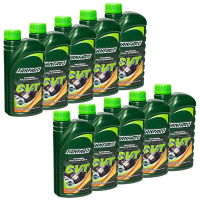 10x 1 Liter Fanfaro CVT ATF Getriebeöl Automatik Automatikgetriebe Getriebe ÖL