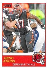 2019 Score Cincinnati Bengals #99 Geno Atkins