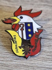 Armoiries suisses pompiers Reinach Hahn Fire Spit City NUMÉROTÉES ! R...
