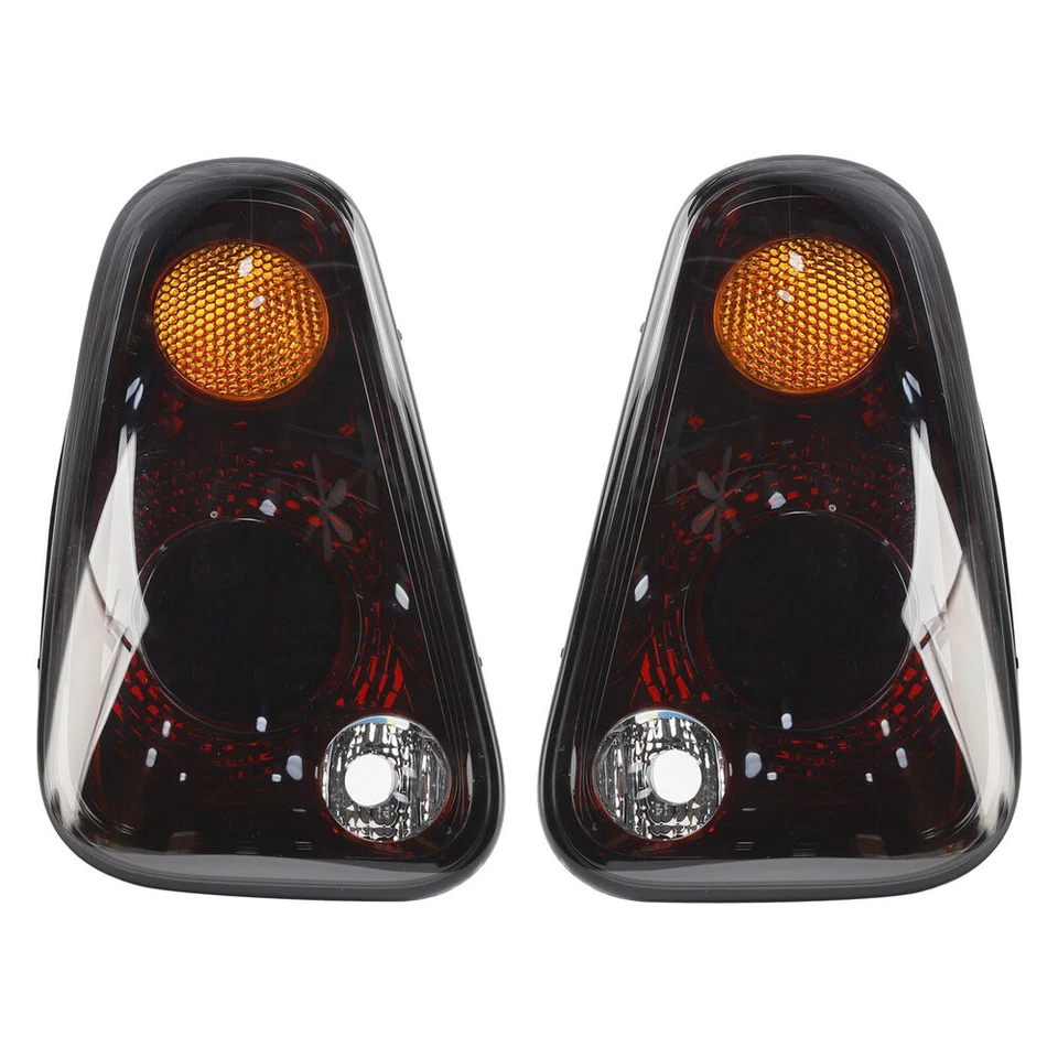 Pair Smoke Rear Tail Light Housing Replacement For 04-06 Mini Cooper R50 R52 R53 - Image 2 of 4
