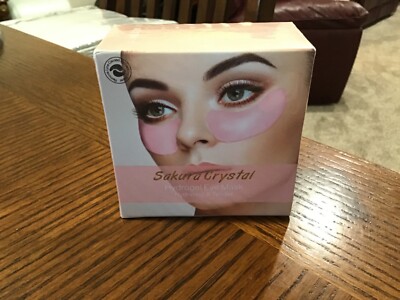 SAKURA CRYSTAL XIME SKIN HYDRATING HYDROGEL EYE MASKS 60 COUNT NEW FREE SHIP!