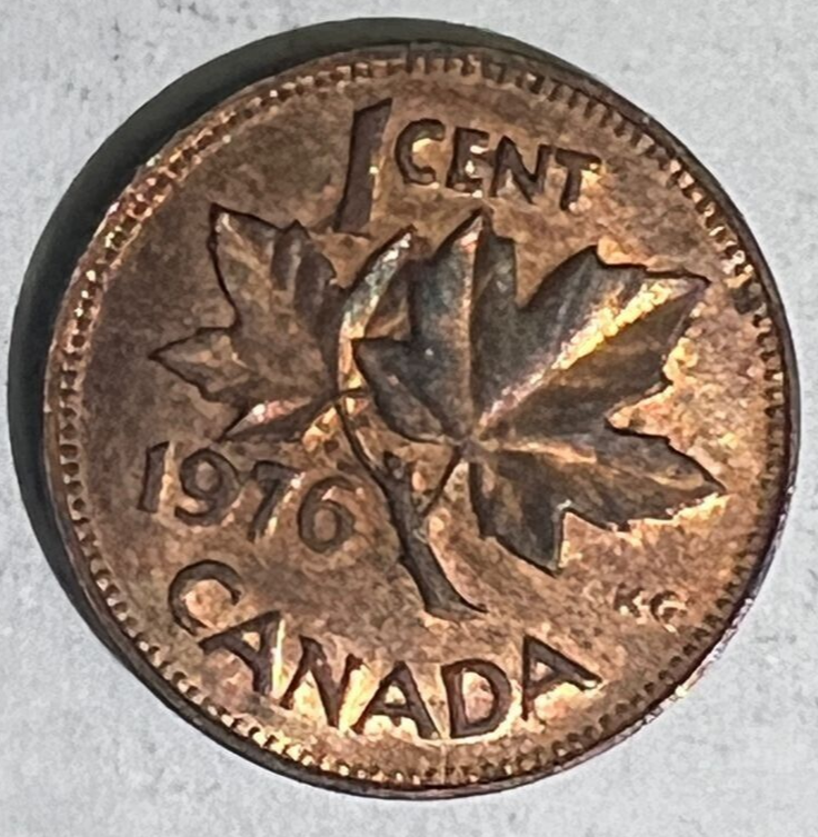 1 Cent 1976 - Elizabeth II Canada - KM#59.1 | eBay