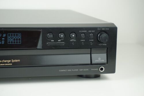 Sony CDP-CE375 5 Disc CD Wechsler Player - getestet (ohne Fernbedienung) - Bild 3 von 10