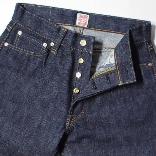 SAMURAI JEANS S510XX 20oz GA 20th Japan Ganryujima w/Denim Purse Made in Japan - Afbeelding 7 van 20