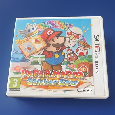 Paper Mario: Sticker Star (Nintendo 3DS, 2012)