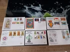 Isle of Man First Day Covers x 6