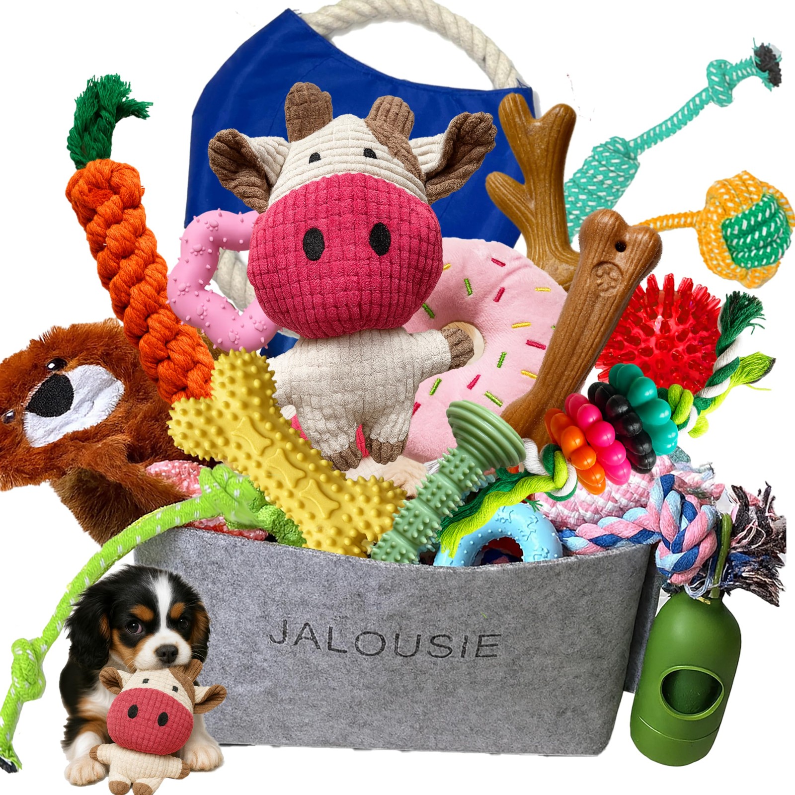 Bulk Bundle Pup Toy - Puppy Toys For Pets For Smal...