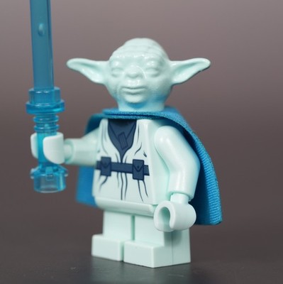 LEGO Star Wars TCS Force Ghost Yoda Minifigure Custom Print on Lego! rjscustoms