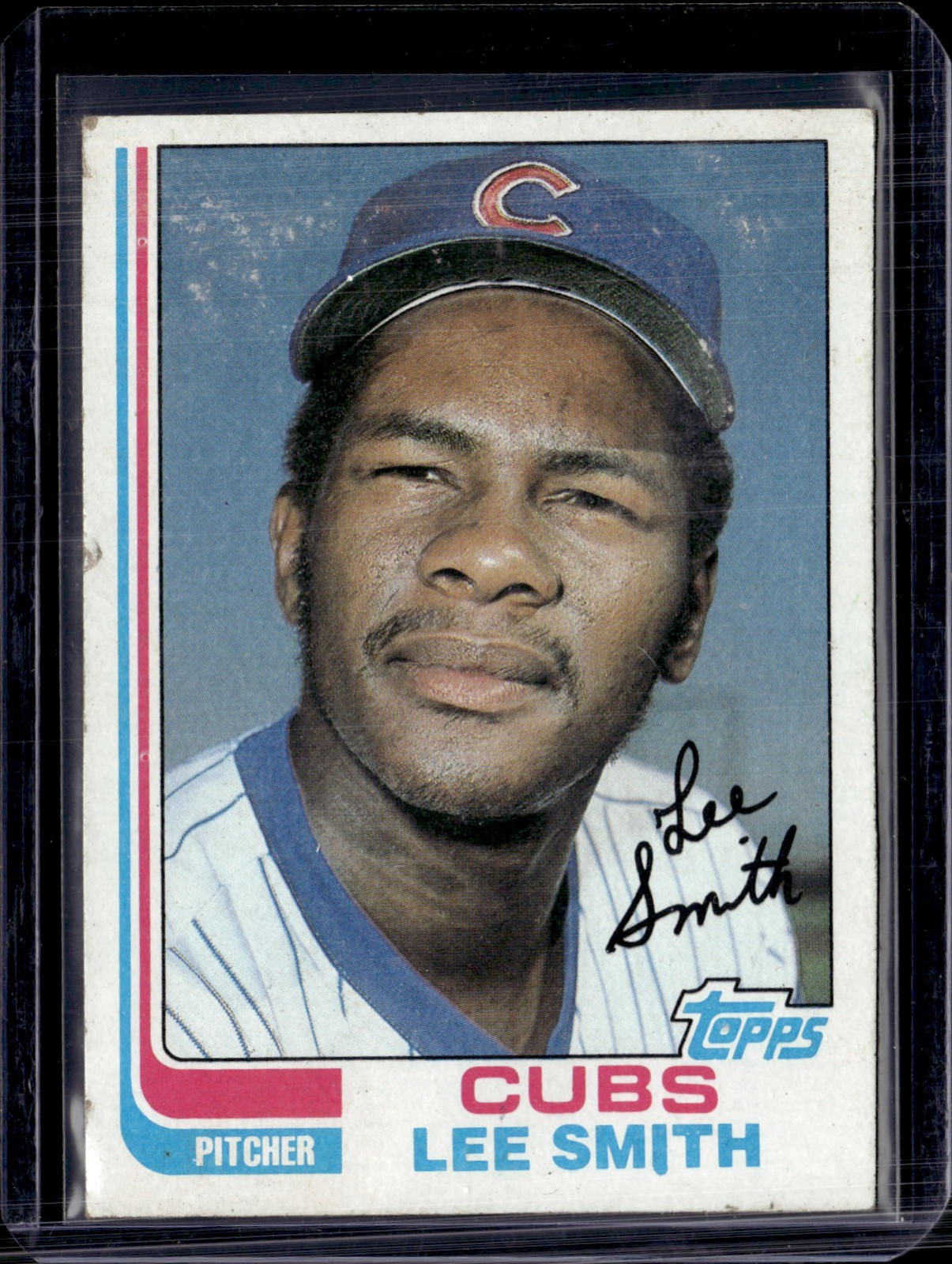1982 Topps #452 Lee Smith Rookie RC Chicago Cubs (HOF) VG (light crease)