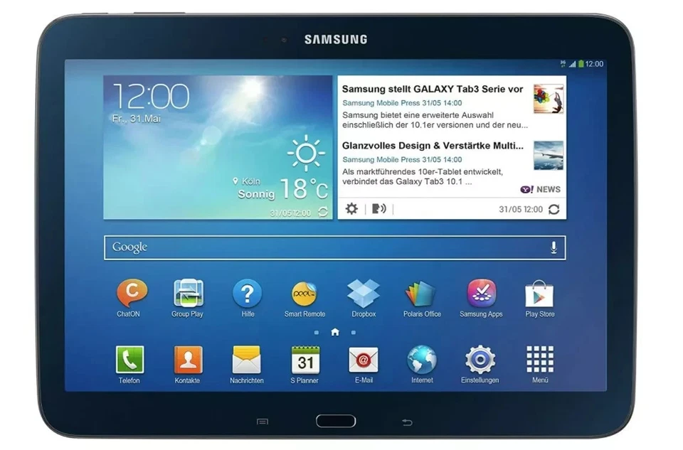 Samsung Galaxy Tab 3 GT-P5210 16GB,Wi-Fi,10.1in - White -Black - Android-Full OK - Image 3 of 4