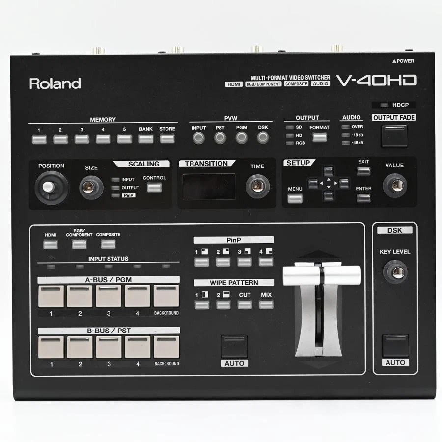 Accesorios para conmutador de video multiformato Roland V-40HD [Excelente++] Foto 2 de 4