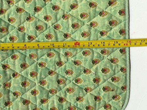 Grün Tisch 4 SERVIETTEN & TISCHSETS VINTAGE Pierre Deux STIL rot FLORAL Blumen - Bild 12 von 15