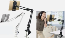 Long Arm Flexible Adjustable Foldable Desk Bed Table Mobile Phone Tablet Stand