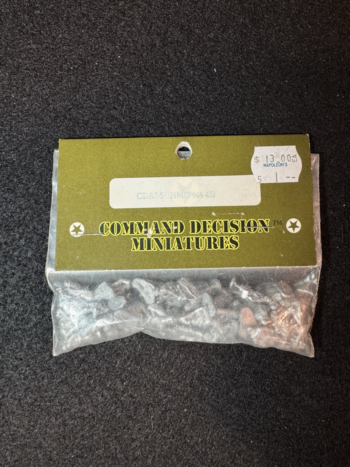 Command Decision Miniatures NOS New CDAI-5 HMG (44-45) WW2 Figures | eBay