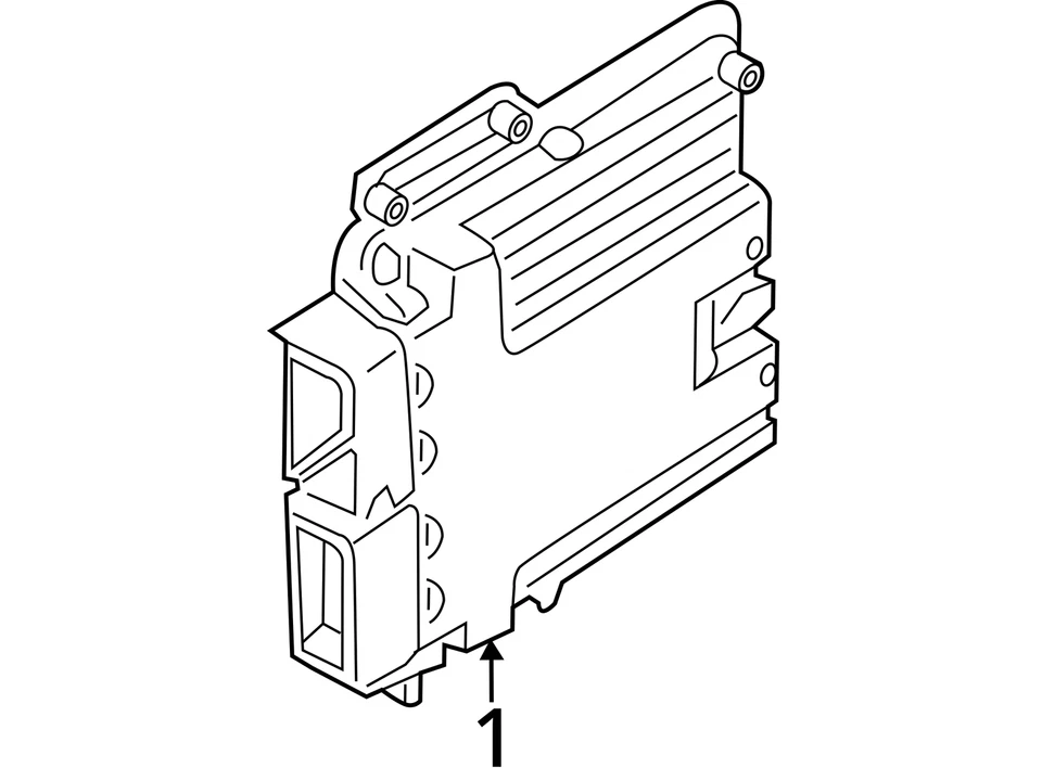 Engine ECM Electronic Control Module 2.7L Fits 17-20 LINCOLN CONTINENTAL 814520 - Image 3 of 4