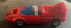 Vintage 1983 MR-07 Bandai GOBOTS Machine Robo Turbo Tonka Red Racecar Popy