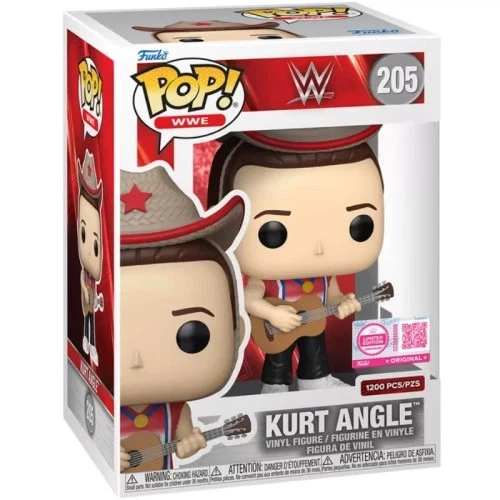 Funko Pop! WWE #205 Kurt Angle Limited Edition 1200 w/ Protector
