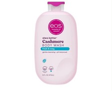 Eos Shea Butter Cashmere Body Wash- Fresh Cozy Creamy Gel Formula 16 FL Oz