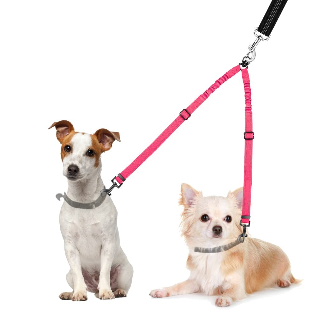 Nasjac Doppio Guinzaglio Cani No Grovigli | Sdoppiatore 360° per 2 Cani