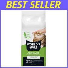 Flushable Cat Litter, 32 lbs - Quick Clumping, Dust Free
