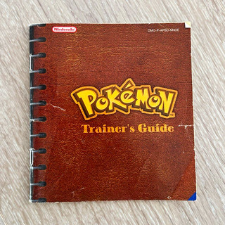 Nintendo Pokémon Trainer’s Guide Spielanleitung Deutsch Game Boy Rote & Blaue