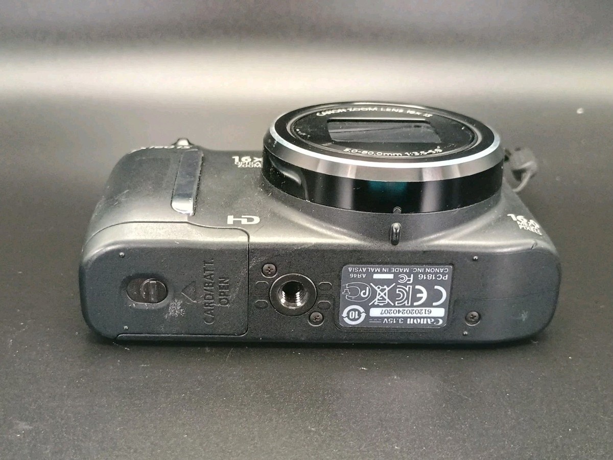 Canon PowerShot SX160 IS 16.0MP Digital Camera - Black (6354B001