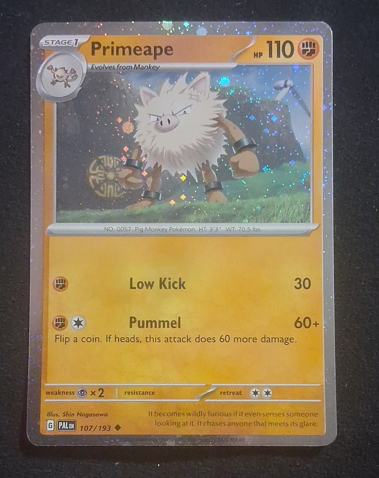 Primeape - (Cosmos Holo) 107/193 Miscellaneous Cards & Products Holo