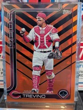 2025 Topps Update Jose Trevino #US13 Holiday Foil Cincinnati Reds